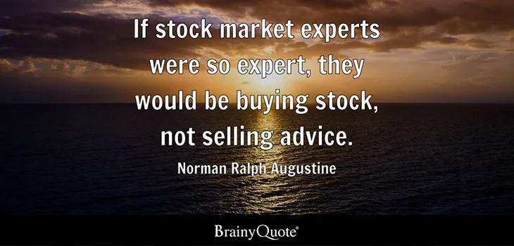 Dont Trade Based on Market News and Advice from So-called Experts