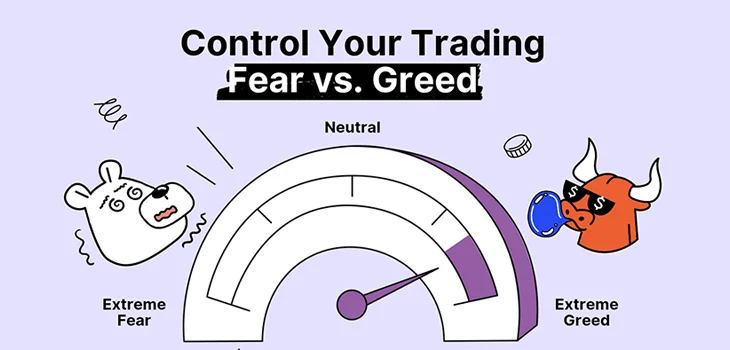 Keeping Greed and Fear under Control Do not Fight the Market